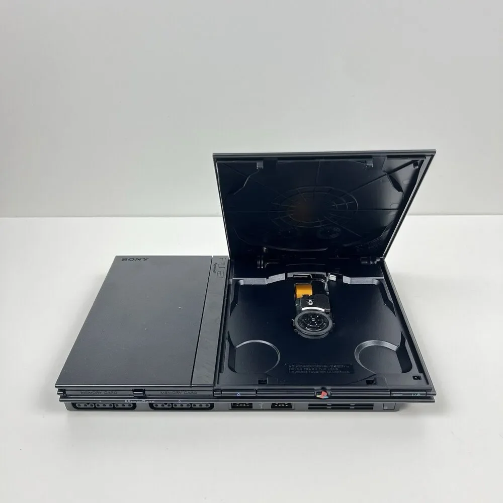 Sony PlayStation 2 PS2 Slim SCPH-75001 Console w/ Cords Tested Working - Picture 3 of 8